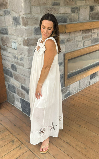 Magnolia Bloom Maxi Dress - Dear GigiS