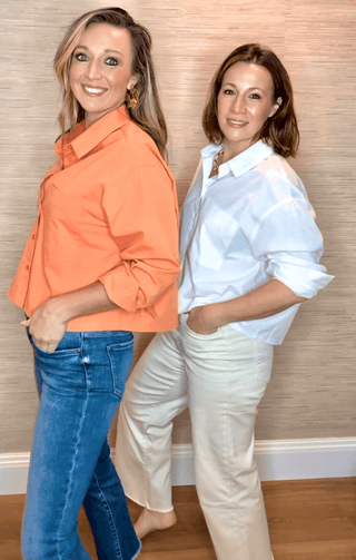 Poplin Shirt - Dear GigiOrangeSmall