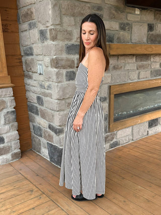 The Hampton Stripe Smocked Maxi Dress - Dear GigiS