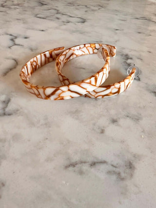 Ashley - Mega Hoop - Dear GigiDesert Sand