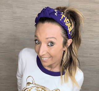 Geaux Tigers Headband - Dear Gigi
