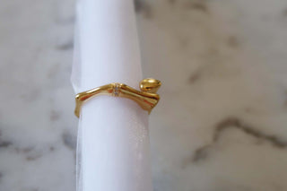 Bamboo Ring - Dear GigiGold