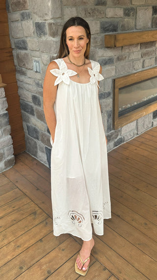 Magnolia Bloom Maxi Dress - Dear GigiS