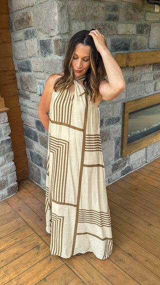 Santorini Sands Maxi Dress - Dear GigiS