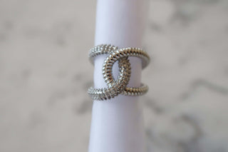 CZ Ring - Dear GigiSilver