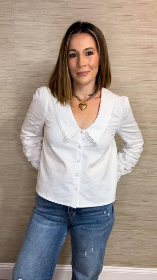 Lily Shirt - Dear GigiWhiteSmall