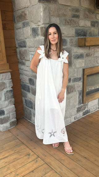 Magnolia Bloom Maxi Dress - Dear GigiS