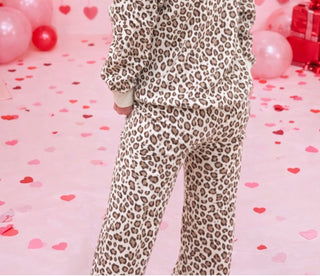 Leopard Lounge Set - Dear GigiXS