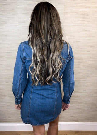 Grace Denim Dress - Dear GigiM