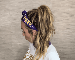 Geaux Tigers Headband - Dear Gigi