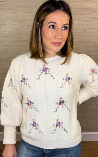 Blooming Cozy Sweater - Dear GigiS
