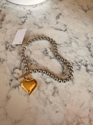 Glam Heart Necklace - Dear Gigi