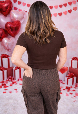 Noah Leopard Pants - Dear GigiBrownSmall