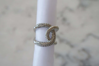CZ Ring - Dear GigiSilver