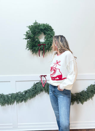Ice Skate Sweater