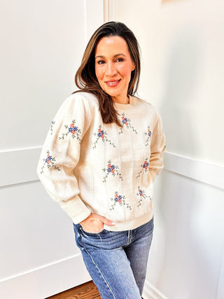 Blooming Cozy Sweater - Dear GigiS