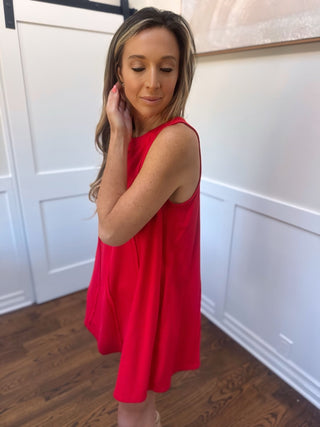 Ruby Dress - Dear GigiSmallRed