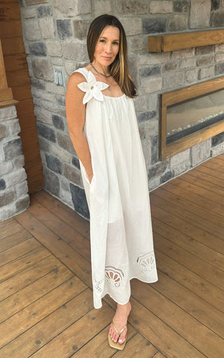 Magnolia Bloom Maxi Dress - Dear GigiS