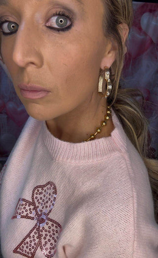 Heart Hoops - Dear Gigi