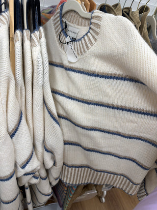 The Blue Ridge Stripe Sweater