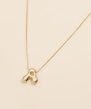 Bold Initials Pendant Necklace - Dear GigiA