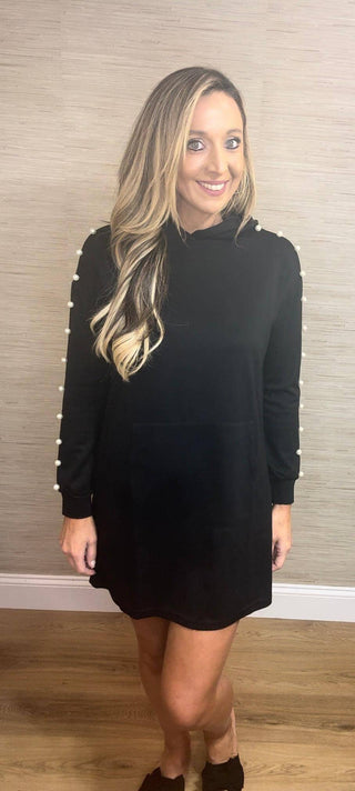 Pearl Hooded Dress - Dear GigiSmall
