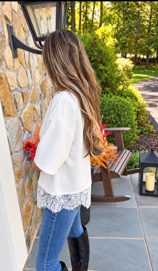 The Lace After Hours Top - Dear GigiS