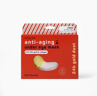 Candy Striped Anti - aging Undereye Masks - 2 in 1 Formula - Dear Gigi