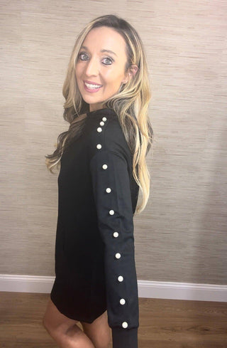 Pearl Hooded Dress - Dear GigiSmall