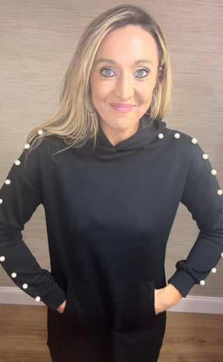 Pearl Hooded Dress - Dear GigiSmall