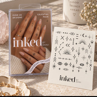 Celestial Dreams Temporary Tattoo Pack - Dear Gigi