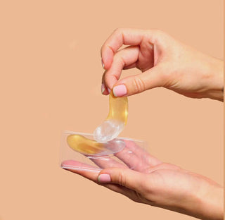 Candy Striped Anti - aging Undereye Masks - 2 in 1 Formula - Dear Gigi