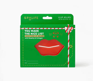 Candy Striped You Made the Nice list Lip Masks - 6 Pairs - Dear Gigi