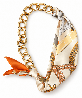 Marais Scarf Necklace - Dear Gigi
