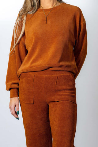 Relaxed Ribbed Corduroy Set - Dear GigiS