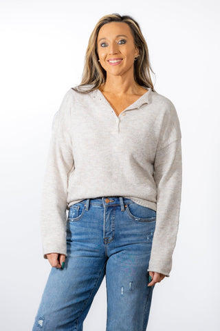 Basic Sweater - Dear GigiSGray
