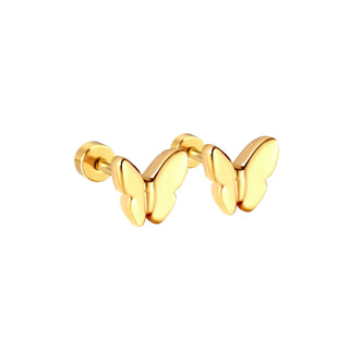 Screwback Stud - Bella Butterfly - Dear GigiButterfly